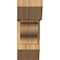 Ekena Millwork Funston Slat Rough Sawn Bracket w/ Offset Brace, Western Red Cedar, 8"W x 20"D x 20"H BKT0806X20X20FST06RWR - alternate 4